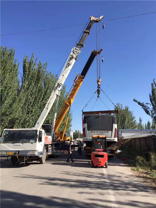 成武县港口集装箱搬运案例